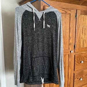 Pink brand size small (oversized) more like medium, very gently used